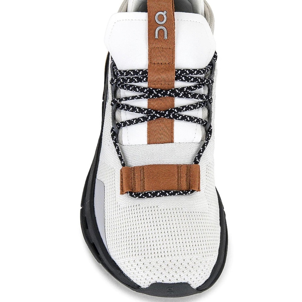 ON Running Couldnova Women Shoes Size 8.5 White Pecan - Picture 5 of 13